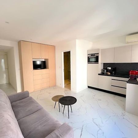 Joli Studio - Studio Neuf Terrasse Clim Wi-Fi 2 Min. Des Plages Antibes Eksteriør billede